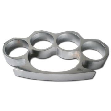 HEAVY SILVER BUCKLE KNUCKLES & PAPERWEIGHT